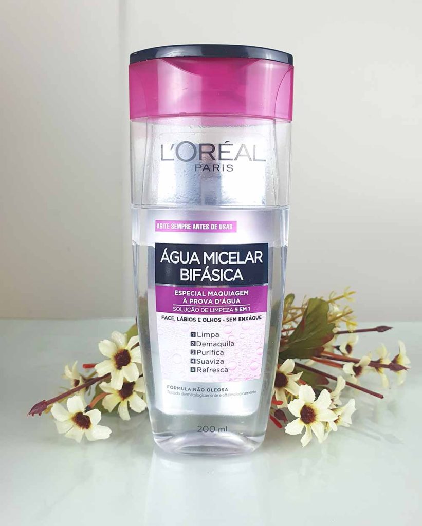 Água micelar bifásica L’Oréal