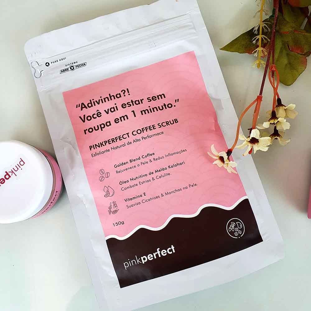 pinkperfect esfoliante coffee scrub